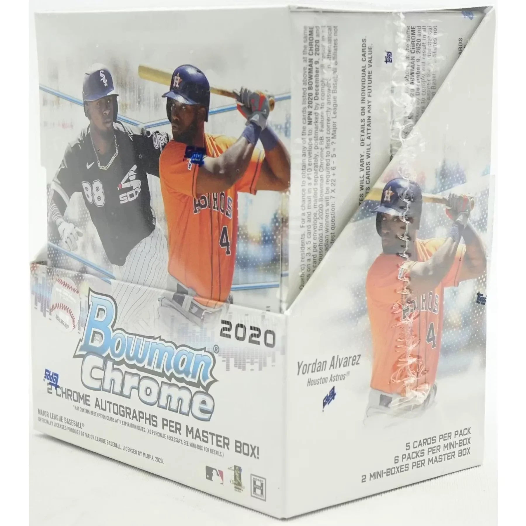 2020 Bowman Chrome Baseball Hobby Box (Ships Sealed Only) - D