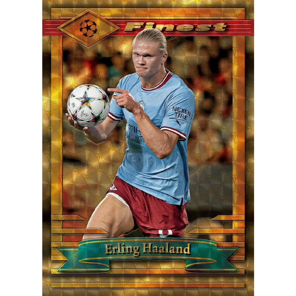 2022 23 Topps Finest Flashbacks UEFA Club Competitions Hobby Box (Ships Sealed Only)