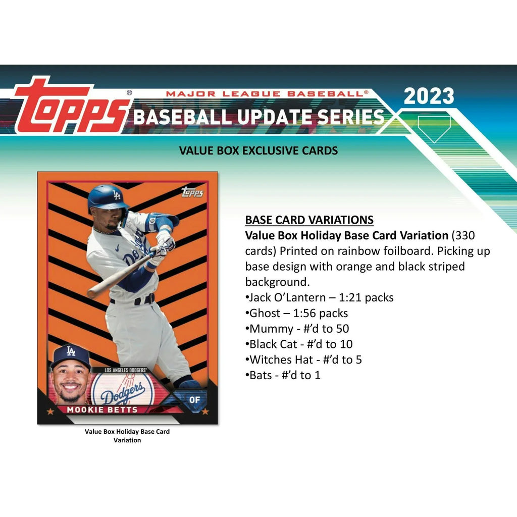2023 Topps Update Series Baseball Blaster Box (Ships Sealed Only)