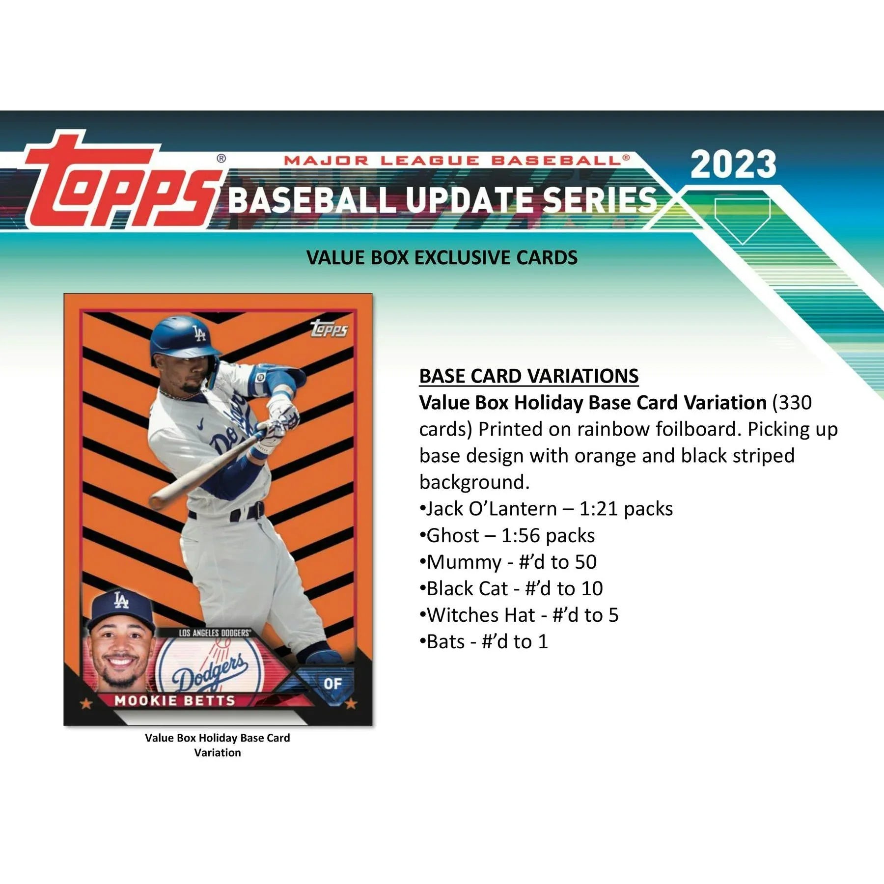 2023 Topps Update Series Baseball Blaster Box (Ships Sealed Only)