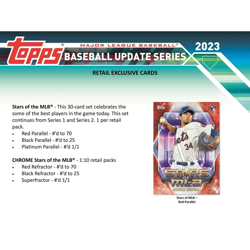 2023 Topps Update Series Baseball Blaster 40 Box Case (Ships Sealed Only)