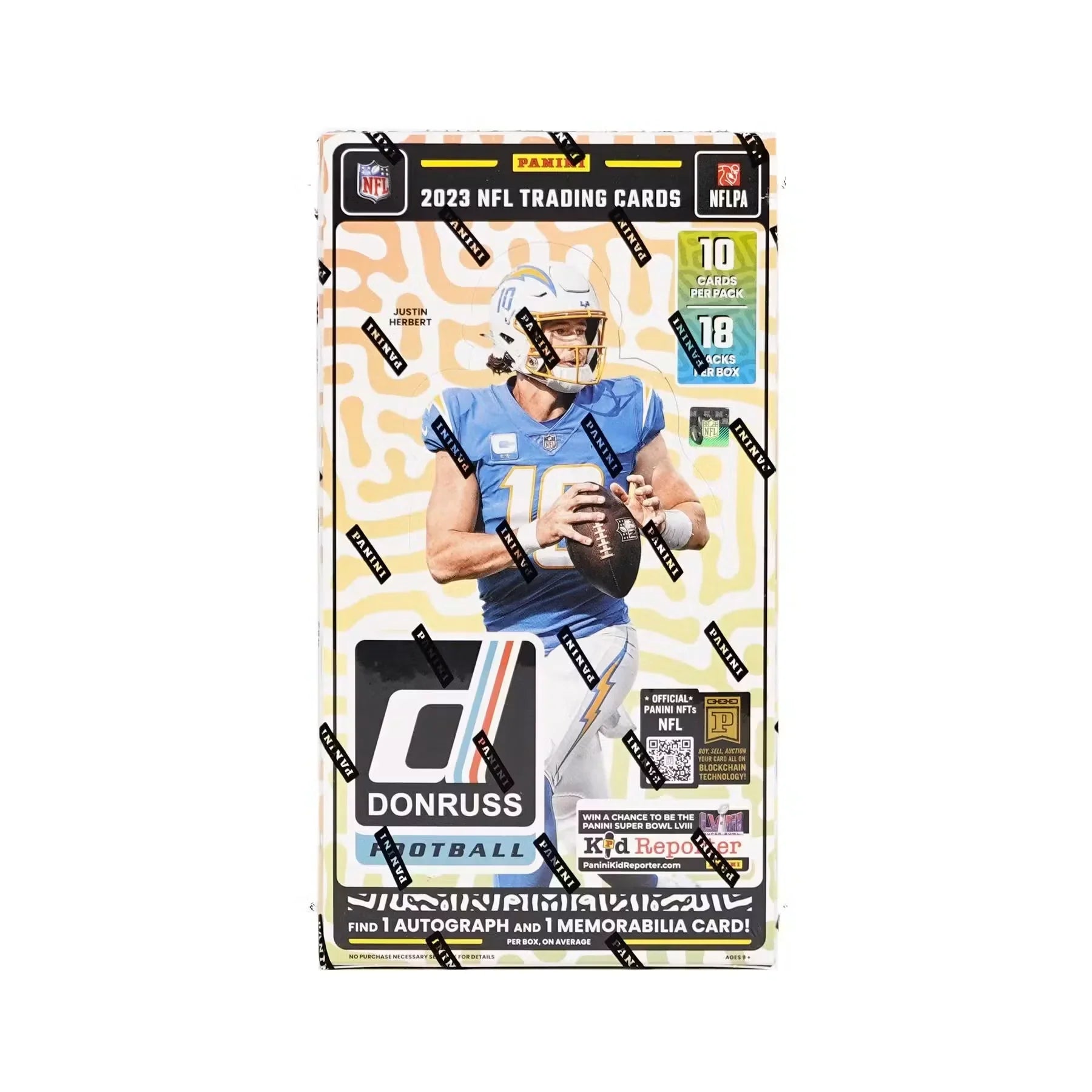 2023 Panini Donruss Football Hobby 18-Box Case (Ships Sealed Only)