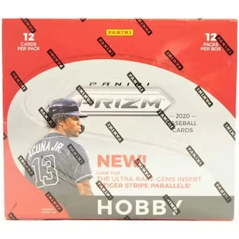 2020 Panini Prizm Baseball Hobby Box (Ships Sealed Only)