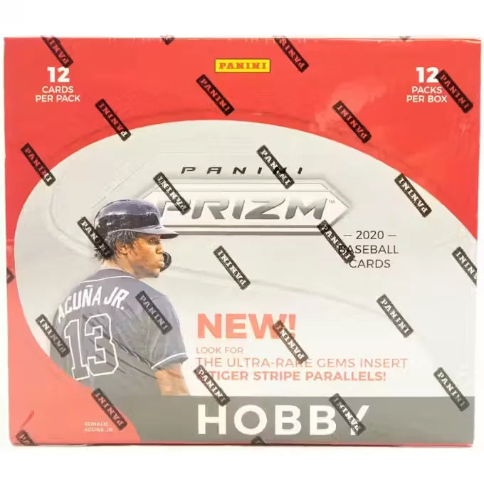 2020 Panini Prizm Baseball Hobby Box (Ships Sealed Only)