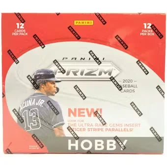 2020 Panini Prizm Baseball Hobby Box (Ships Sealed Only)