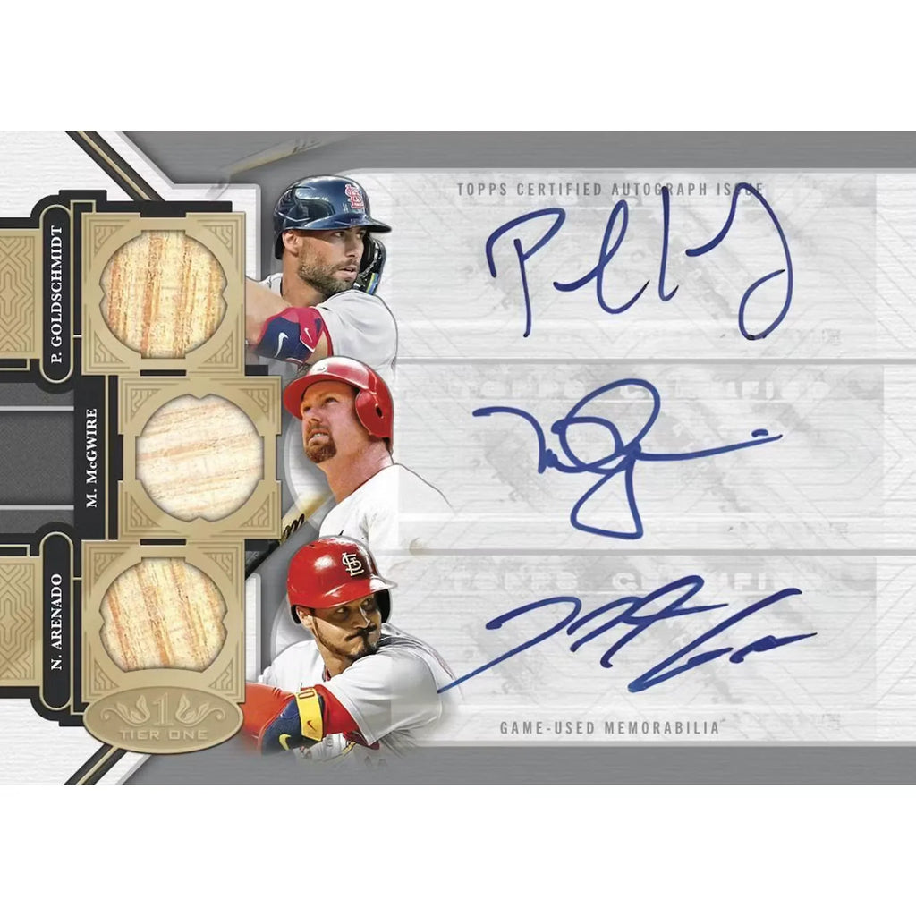 2023 Topps Tier One Baseball Hobby 12-Box Case (Ships Sealed Only)