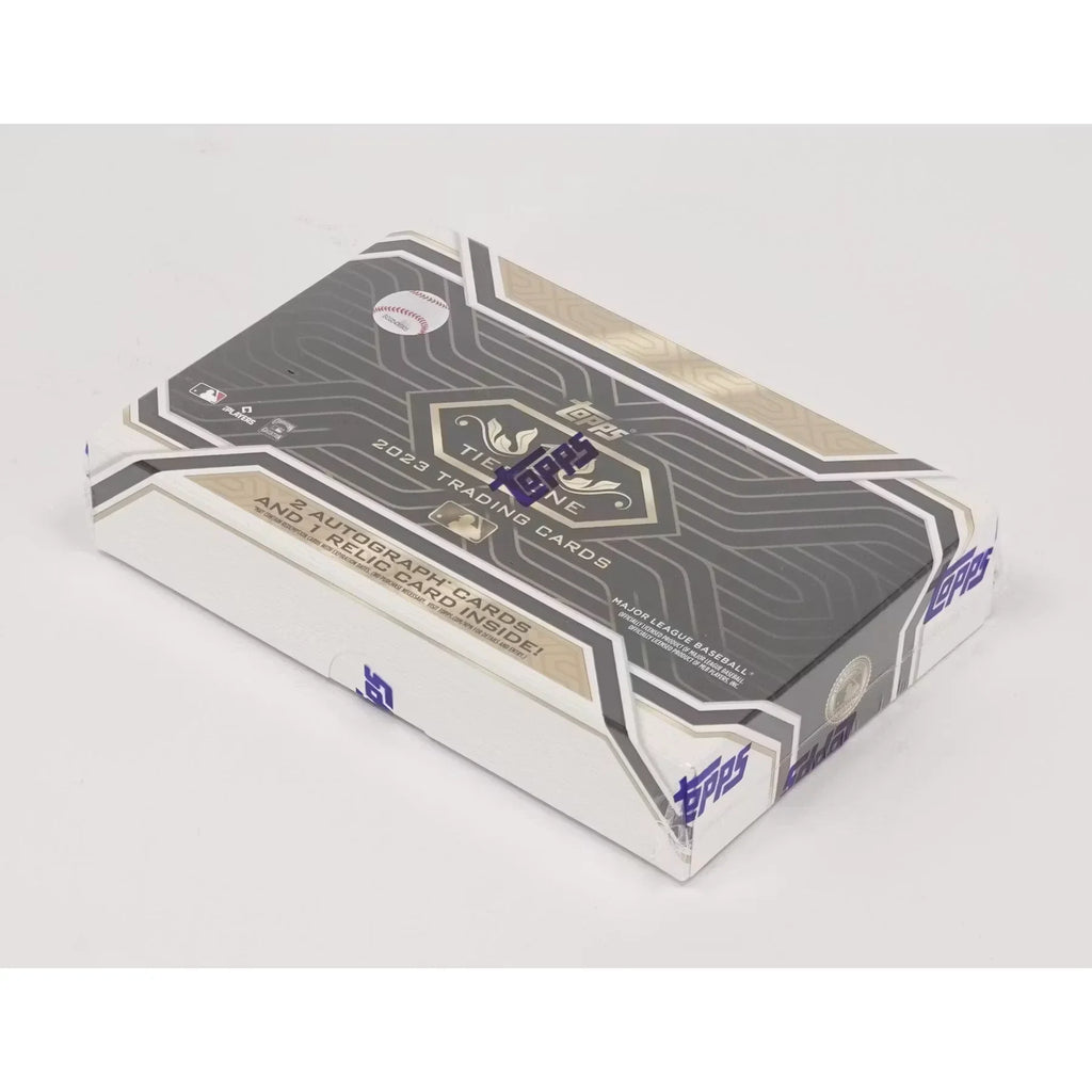 2023 Topps Tier One Baseball Hobby 12-Box Case (Ships Sealed Only)