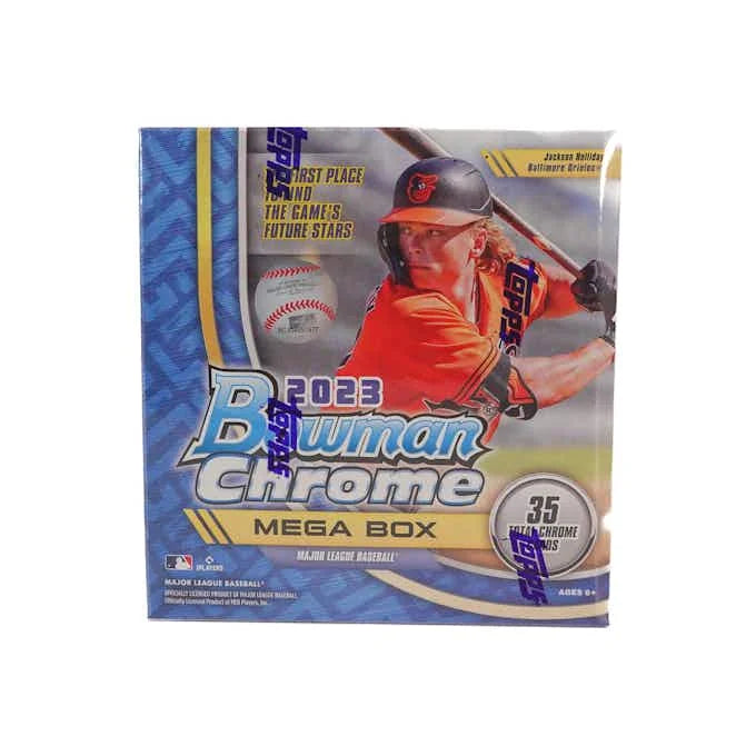 2023 Bowman Chrome Baseball Mega Box (Ships Sealed Only)