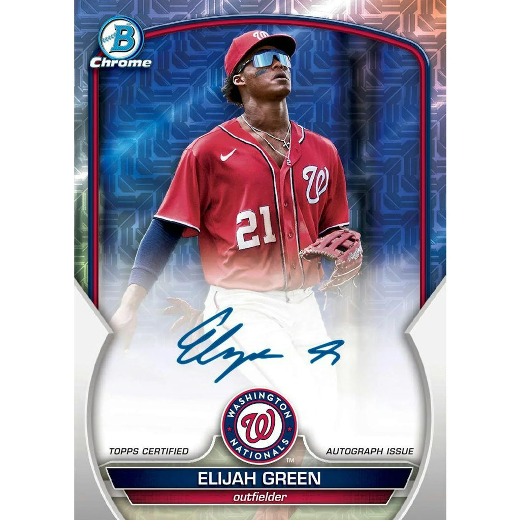 2023 Bowman Chrome Baseball Mega Box (Ships Sealed Only)