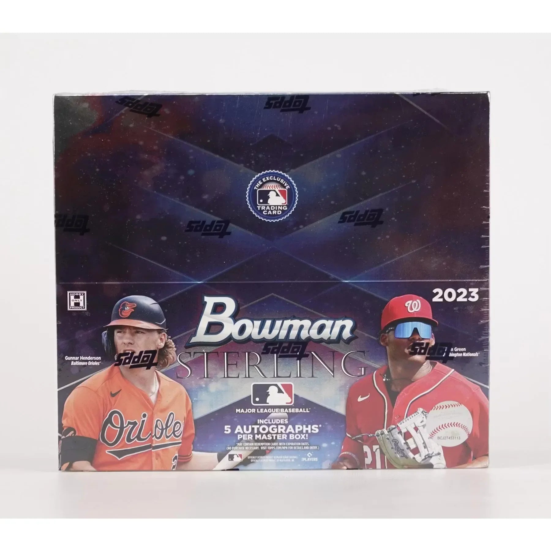 2023 Bowman Sterling Baseball Hobby Box (Ships Sealed Only)