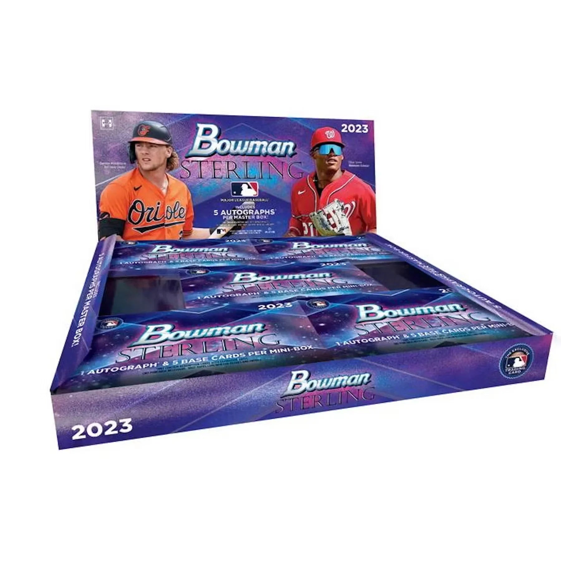 2023 Bowman Sterling Baseball Hobby Box (Ships Sealed Only)