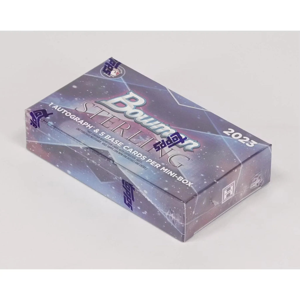 2023 Bowman Sterling Baseball Hobby Box (Ships Sealed Only)