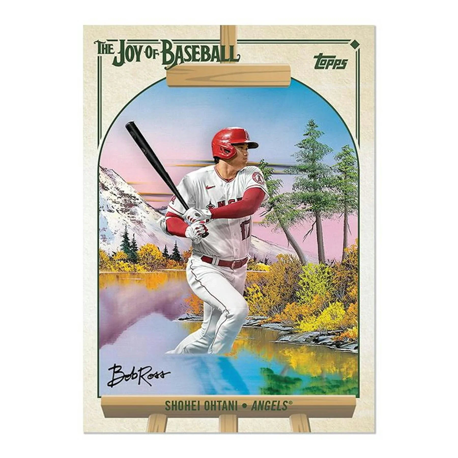 2023 Topps X The Joy of Baseball Bob Ross Happy Little Box (Ships Sealed Only)