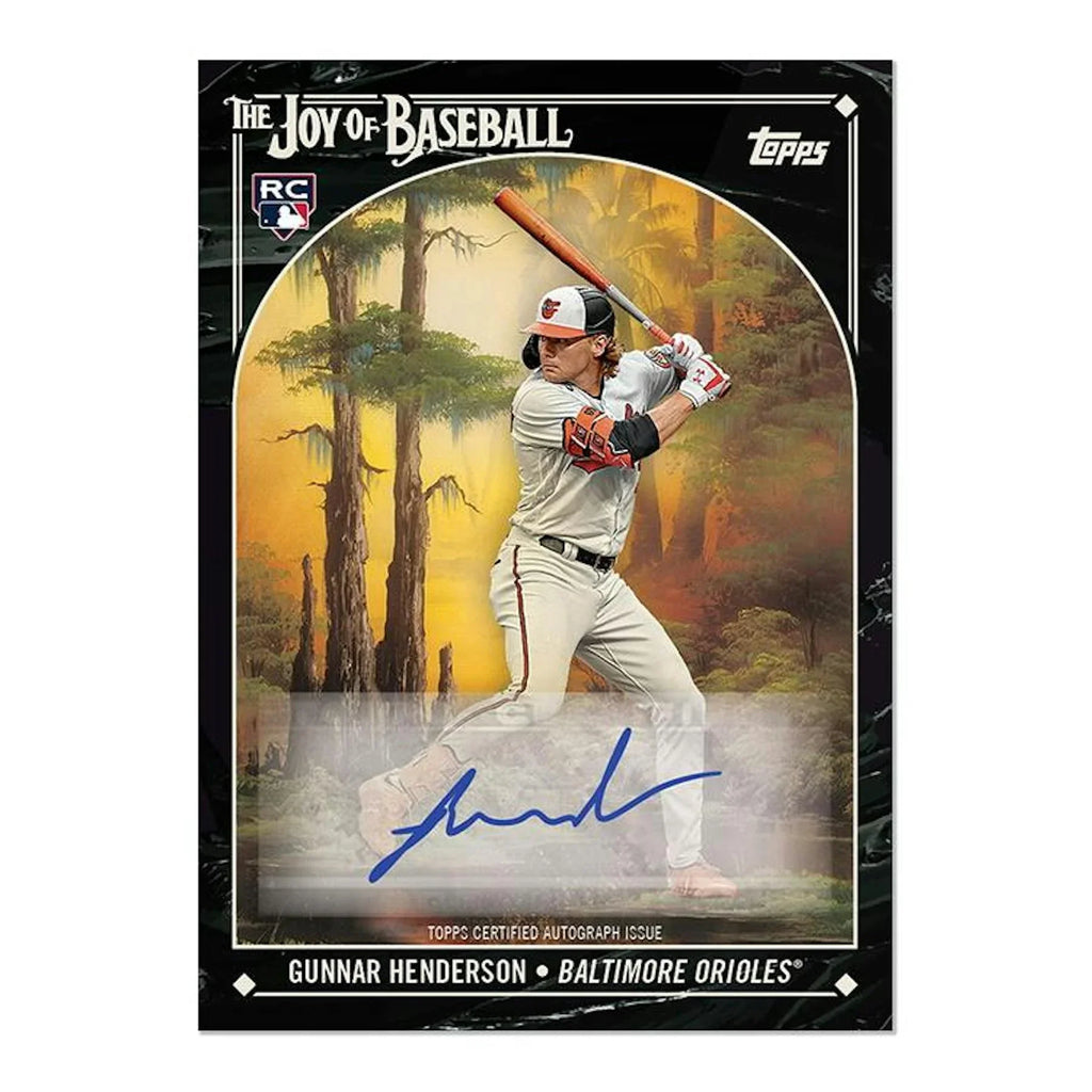 2023 Topps X The Joy of Baseball Bob Ross Happy Little Box (Ships Sealed Only)