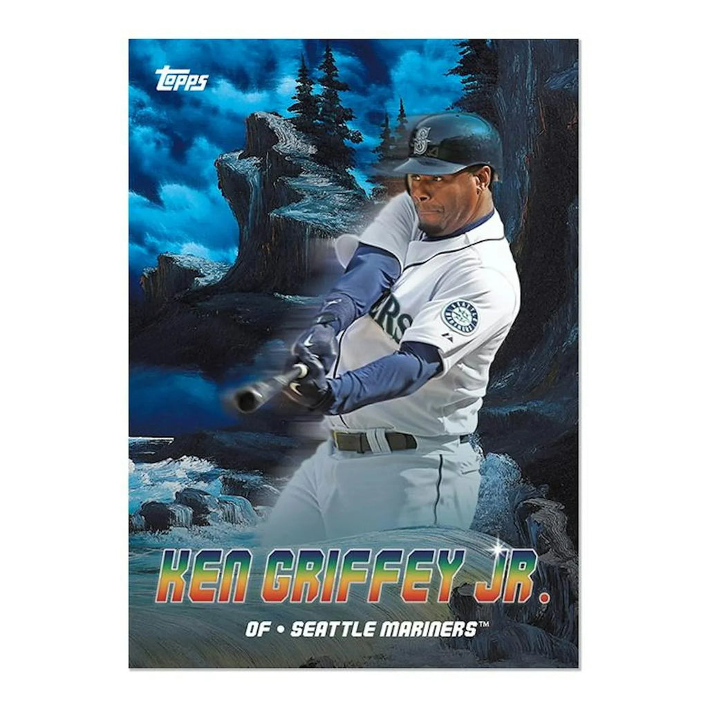 2023 Topps X The Joy of Baseball Bob Ross Happy Little Box (Ships Sealed Only)