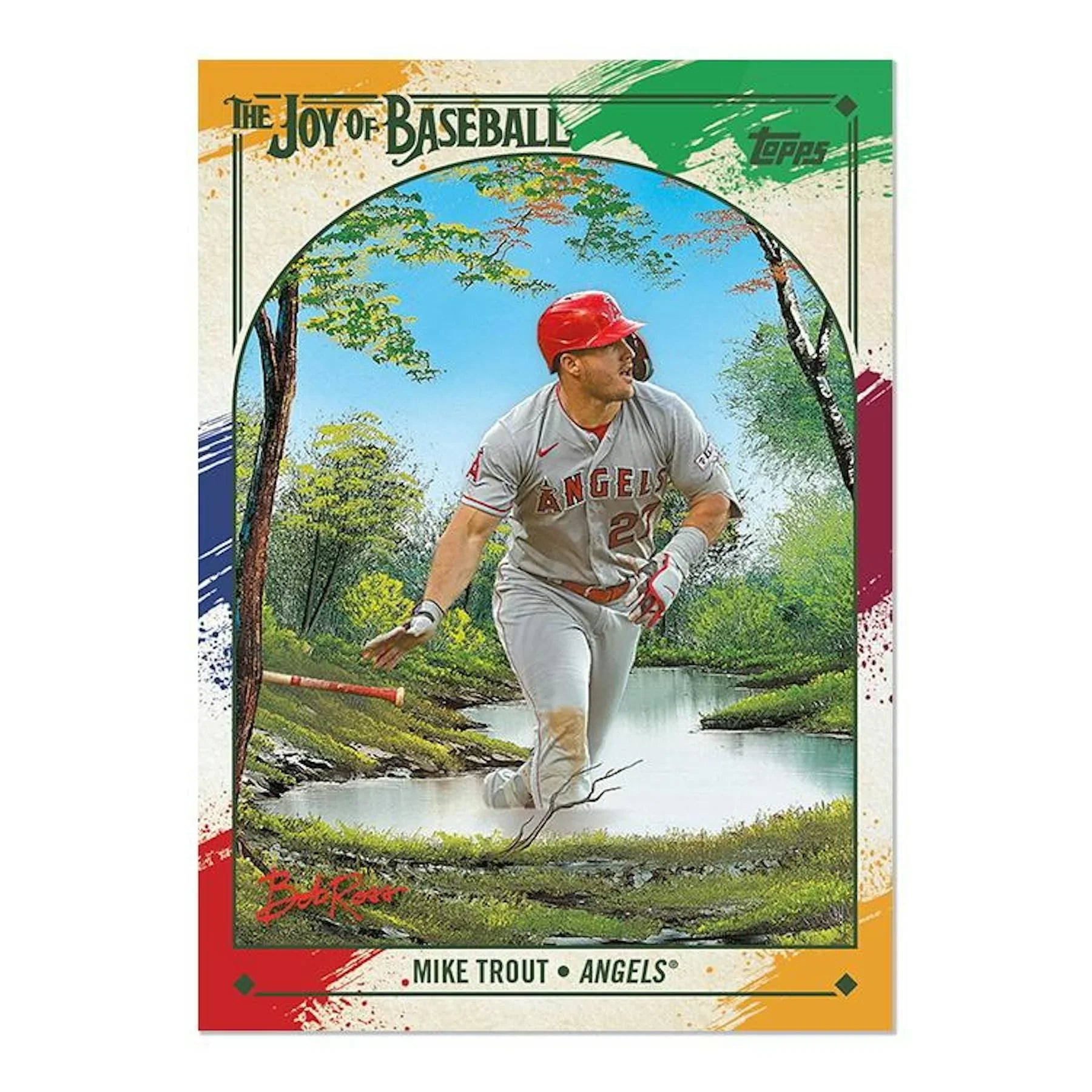 2023 Topps X The Joy of Baseball Bob Ross Happy Little Box (Ships Sealed Only)
