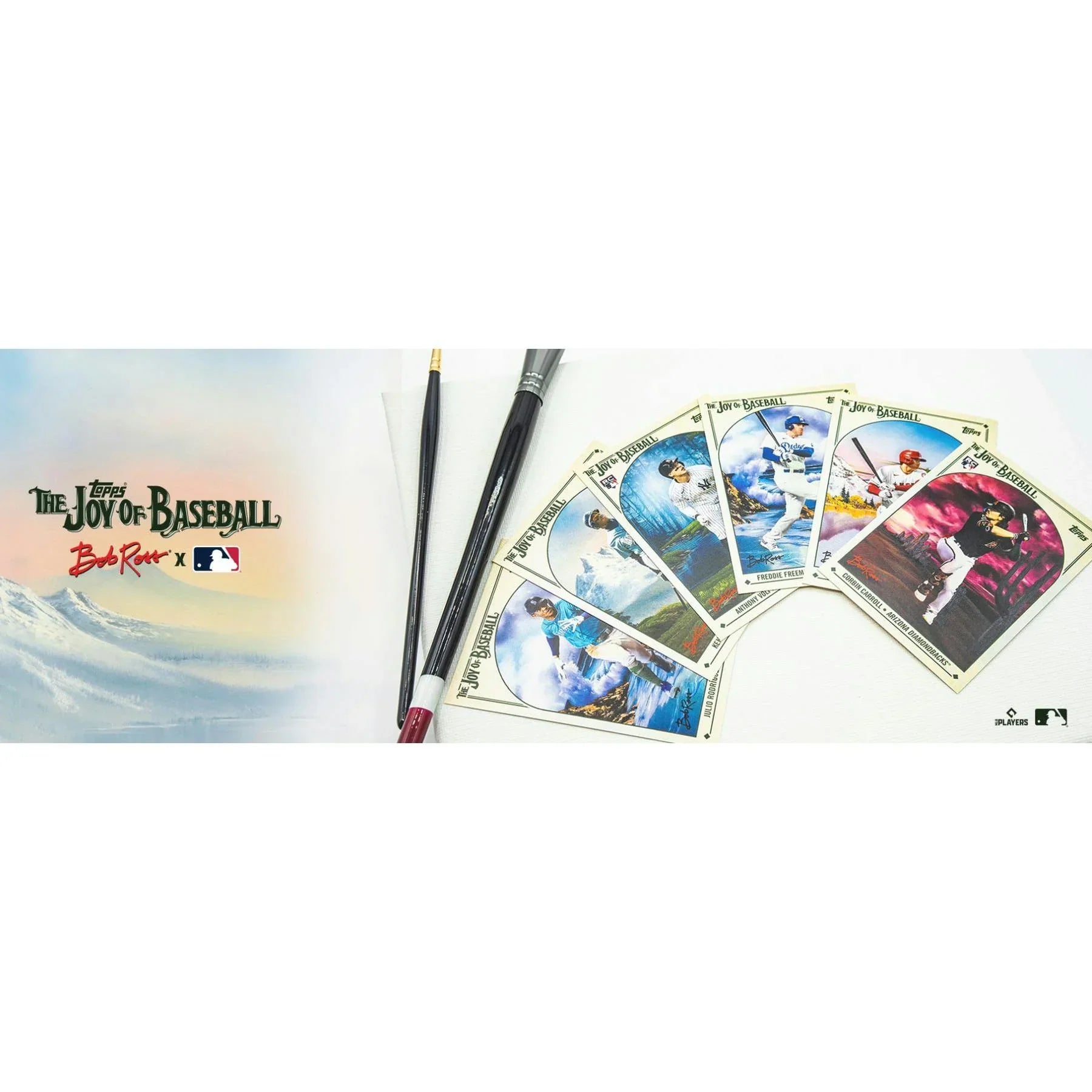 2023 Topps X The Joy of Baseball Bob Ross Happy Little Box (Ships Sealed Only)