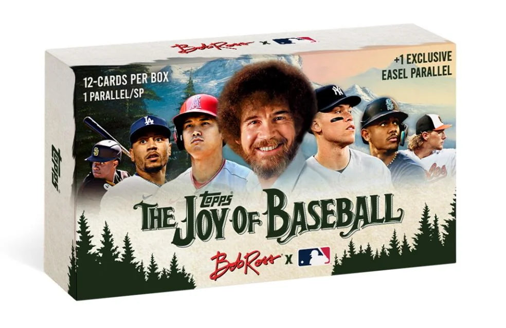 2023 Topps X The Joy of Baseball Bob Ross Happy Little Box (Ships Sealed Only)