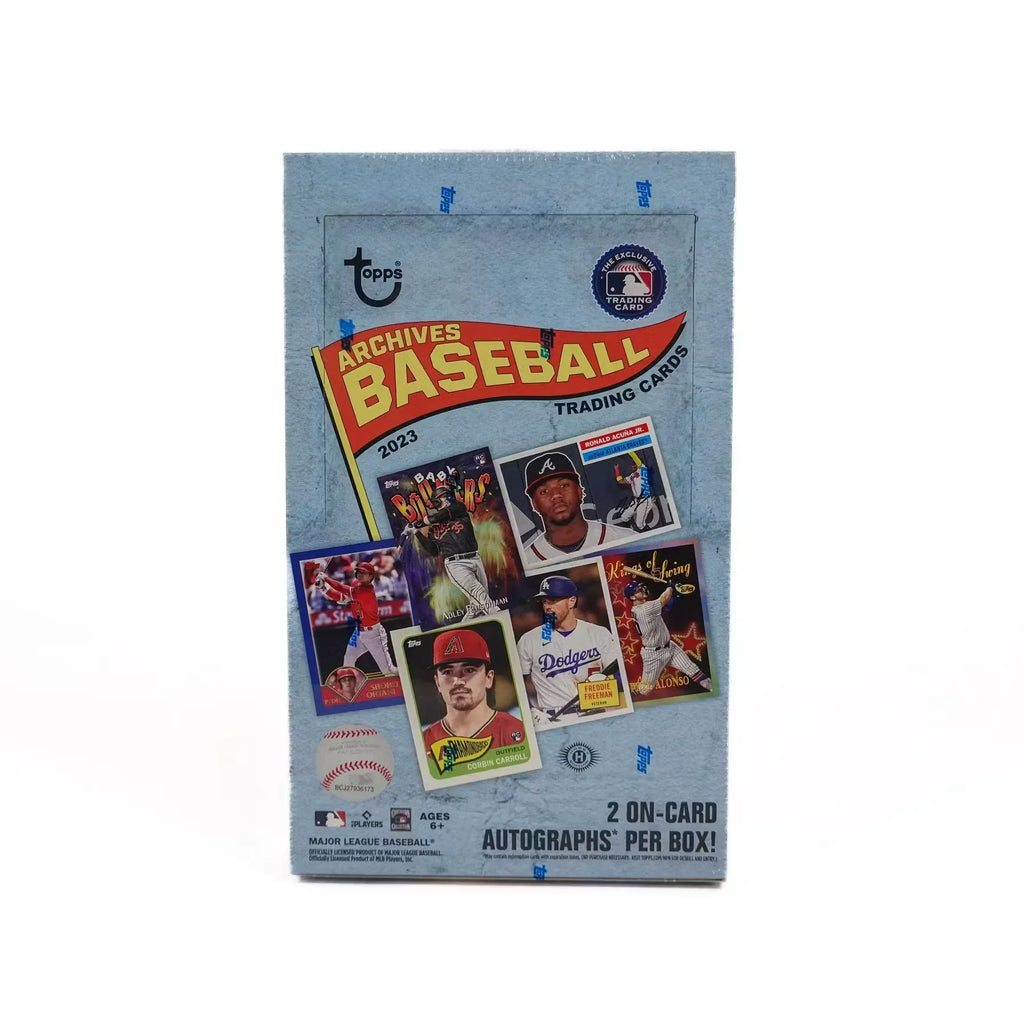 2023 Topps Archives Baseball Hobby 10-Box Case (Ships Sealed Only)