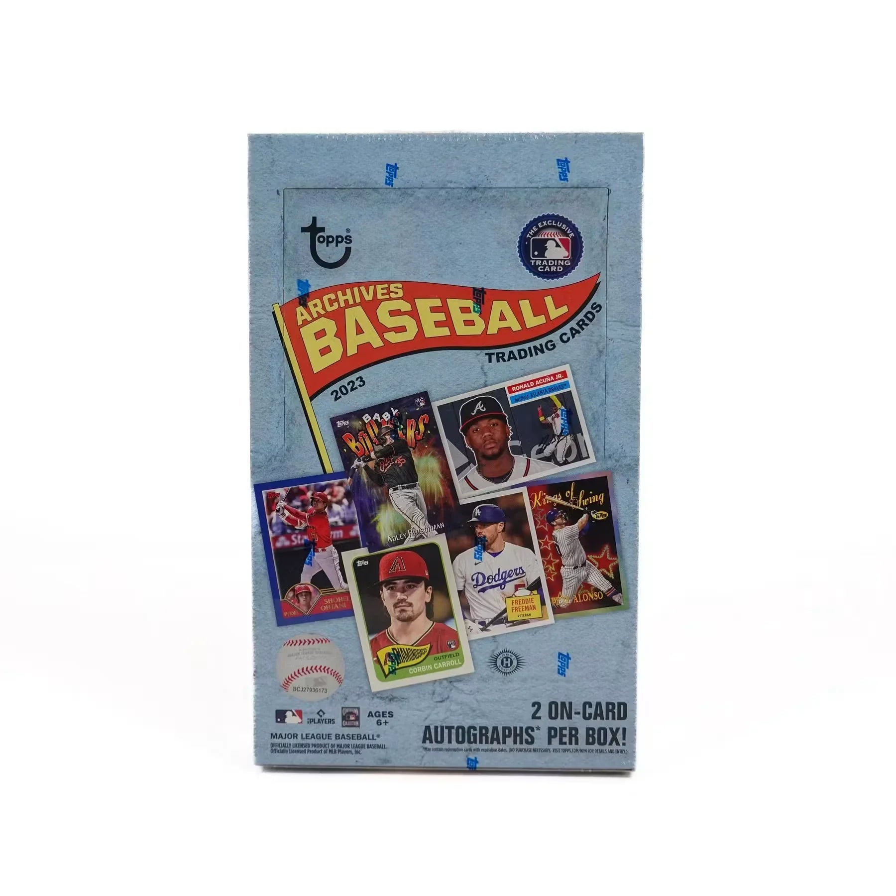 2023 Topps Archives Baseball Hobby 10-Box Case (Ships Sealed Only)