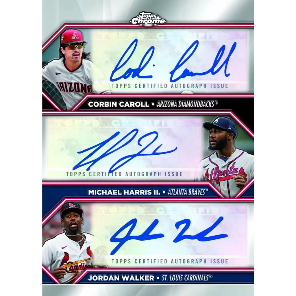 2023 Topps Chrome Update Series Baseball Hobby Jumbo 8 Box Case (Ships Sealed Only)