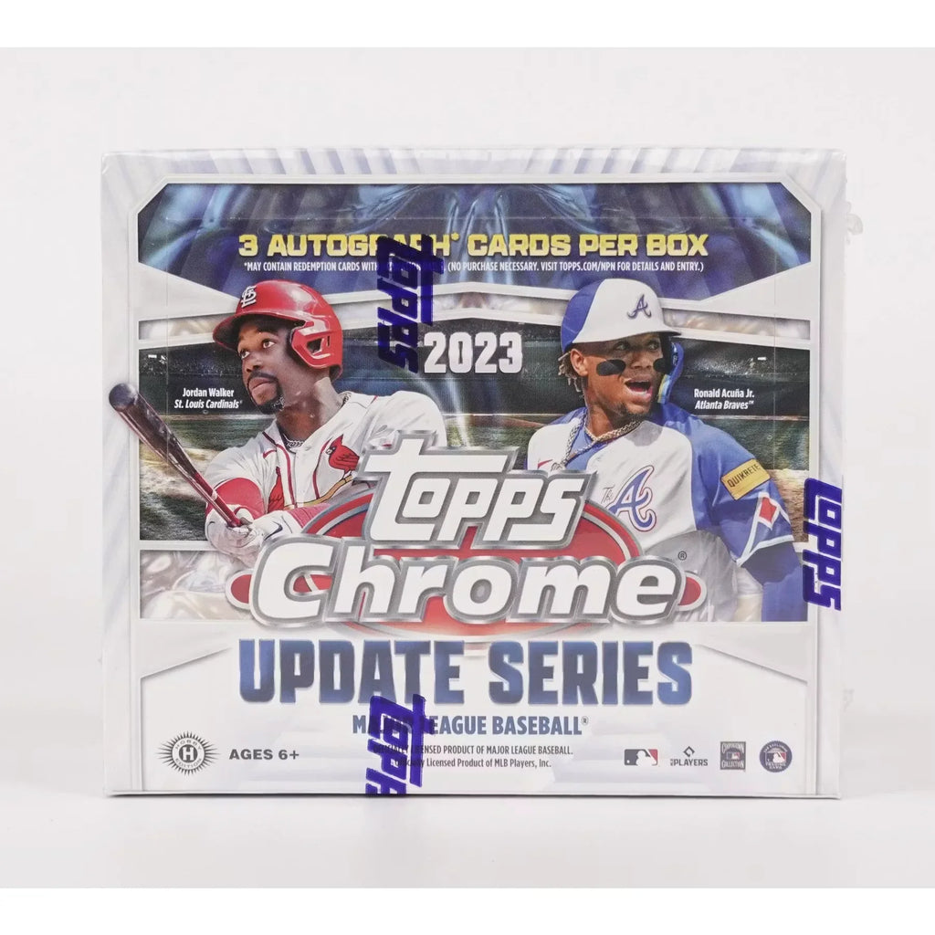 2023 Topps Chrome Update Series Baseball Hobby Jumbo 8 Box Case (Ships Sealed Only)