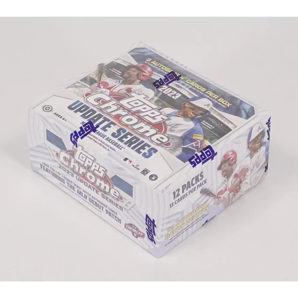 2023 Topps Chrome Update Series Baseball Hobby Jumbo 8 Box Case (Ships Sealed Only)