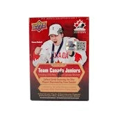 2023 24 Upper Deck Team Canada Juniors Hockey Blaster 20 Box Case (Ships Sealed Only)