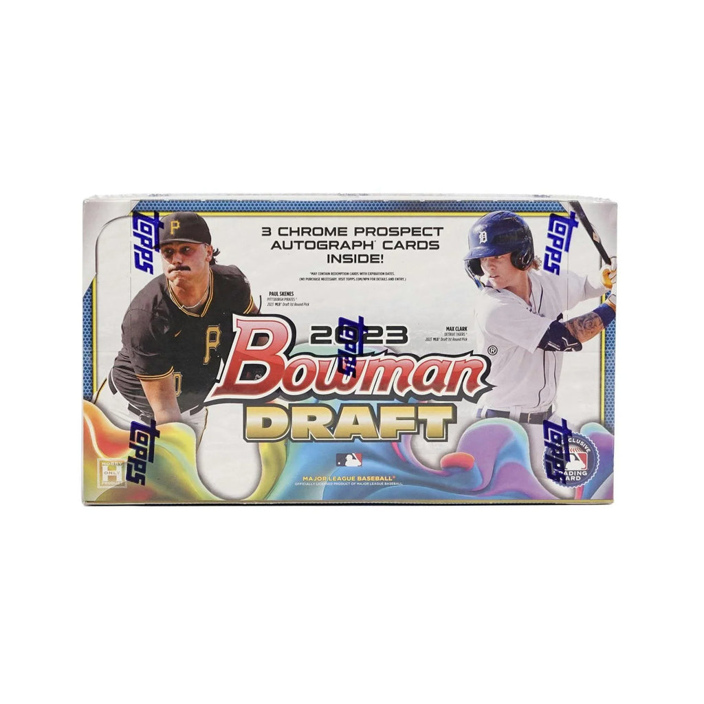 2023 Bowman Draft Baseball Hobby Jumbo 8-Box Case (Ships Sealed Only)