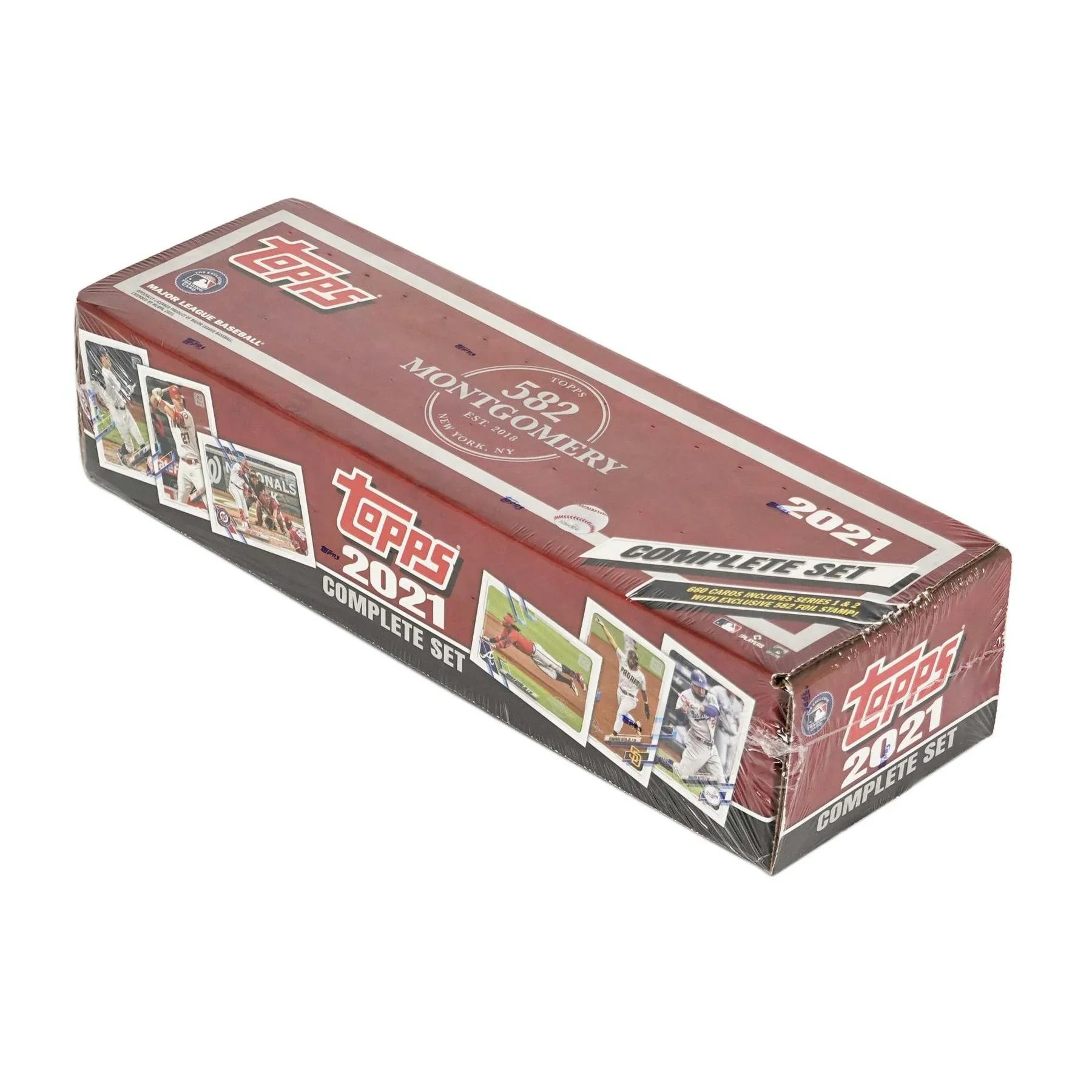 2021 Topps 582 Montgomery Club Factory Set Baseball Box (Ships Sealed Only)