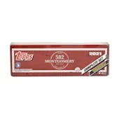 2021 Topps 582 Montgomery Club Factory Set Baseball Box (Ships Sealed Only)