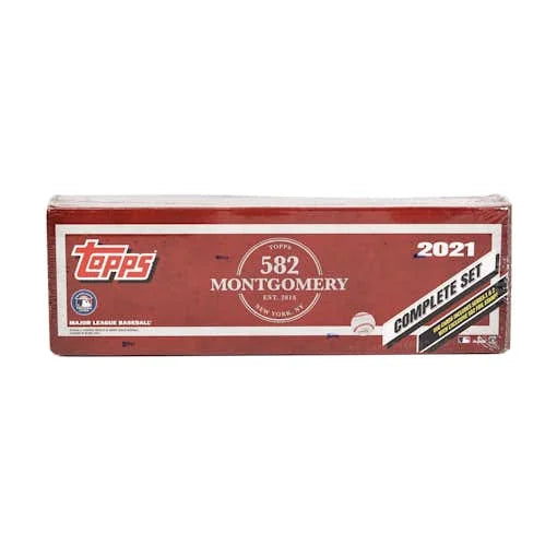 2021 Topps 582 Montgomery Club Factory Set Baseball Box (Ships Sealed Only)