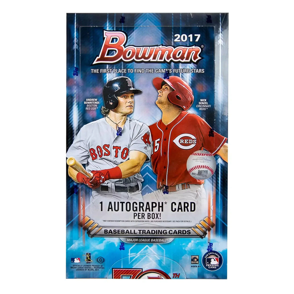 2017 Bowman Baseball Hobby Box Prospect Autographs (Ships Sealed Only)