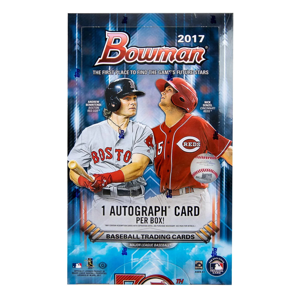 2017 Bowman Baseball Hobby Box Prospect Autographs (Ships Sealed Only)