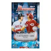 2017 Bowman Baseball Hobby Box Prospect Autographs (Ships Sealed Only)