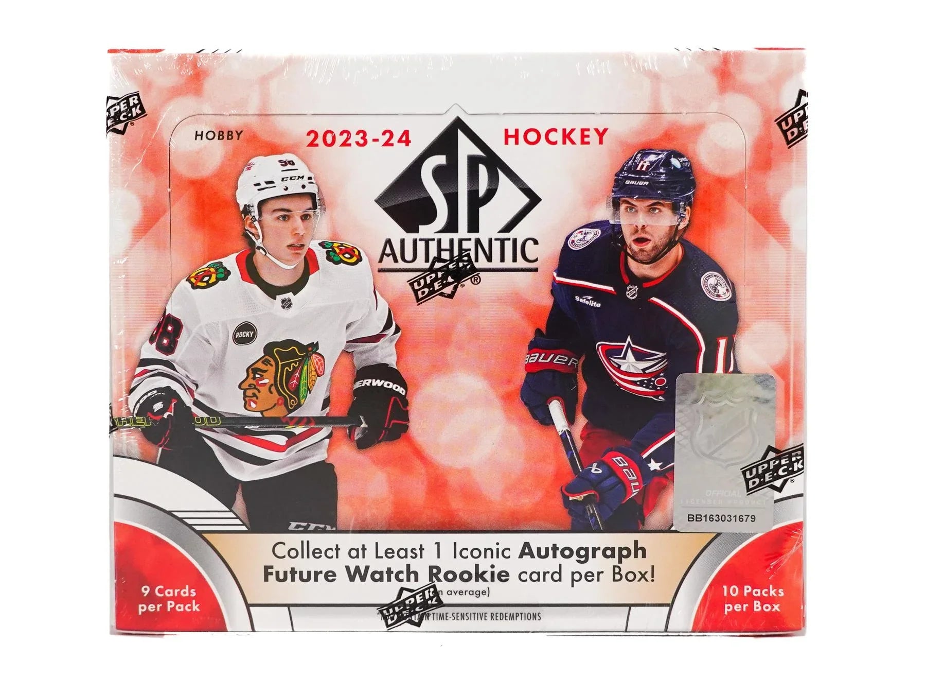 2023 24 Upper Deck SP Authentic Hockey Hobby Box (Ships Sealed Only)