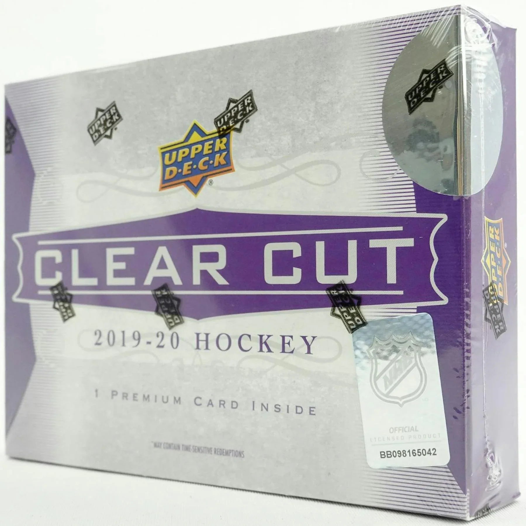 2019 20 Upper Deck Clear Cut Hockey Hobby Box (Ships Sealed Only)