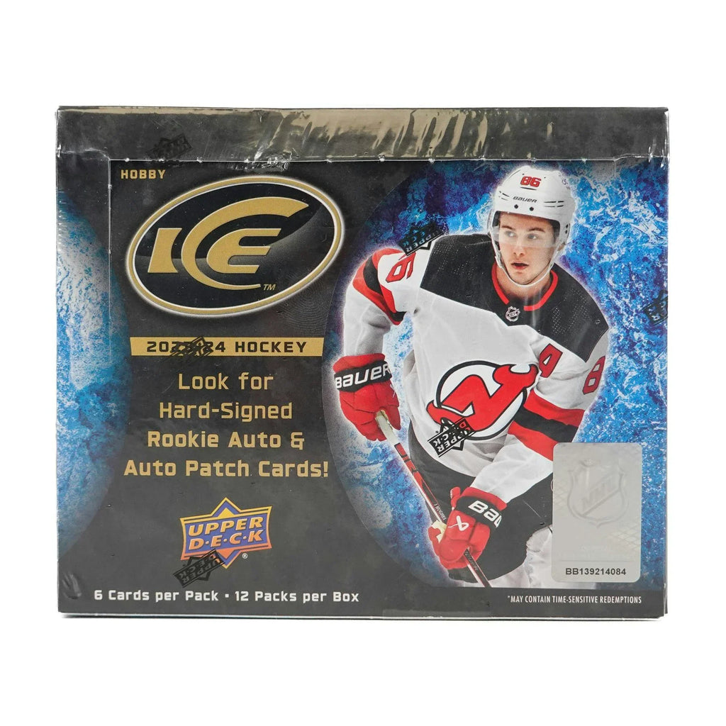 2023 24 Upper Deck Ice Hockey Hobby 24 Box Case (Ships Sealed Only) - D1