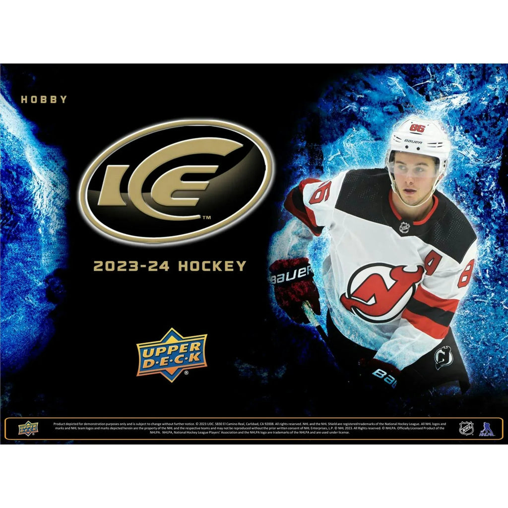 2023 24 Upper Deck Ice Hockey Hobby 24 Box Case (Ships Sealed Only) - D1