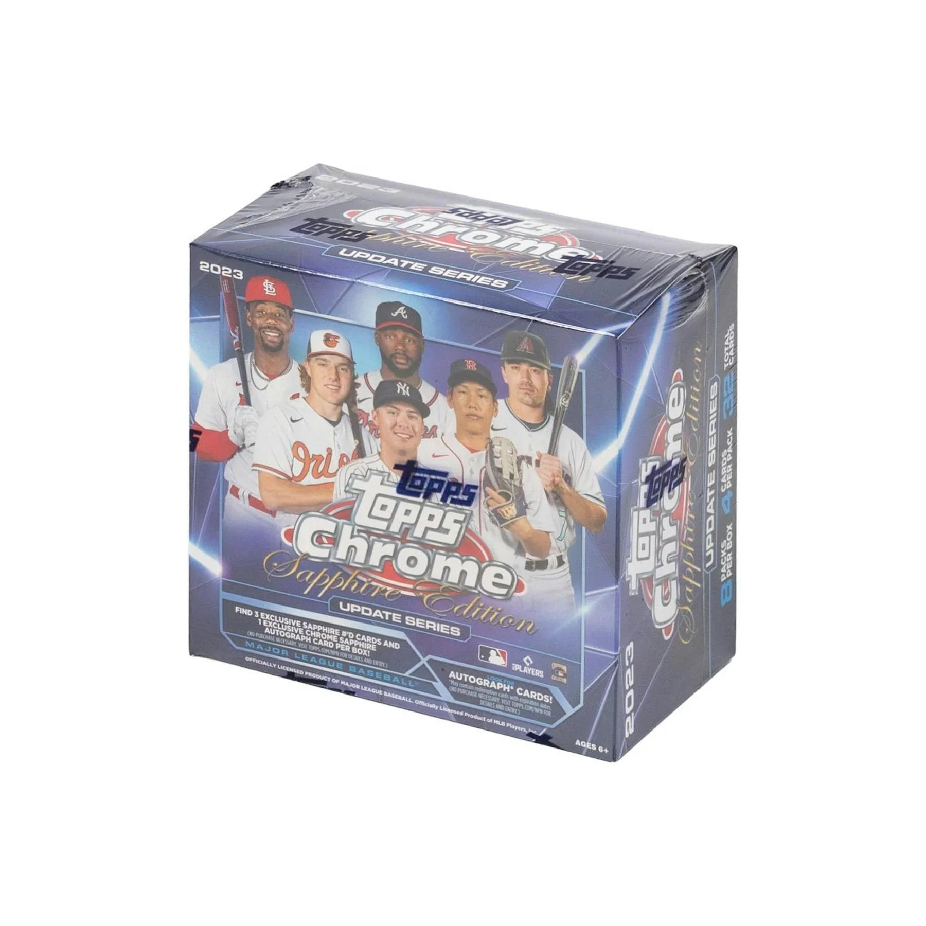 2023 Topps Chrome Update Sapphire Baseball Box (Ships Sealed Only)