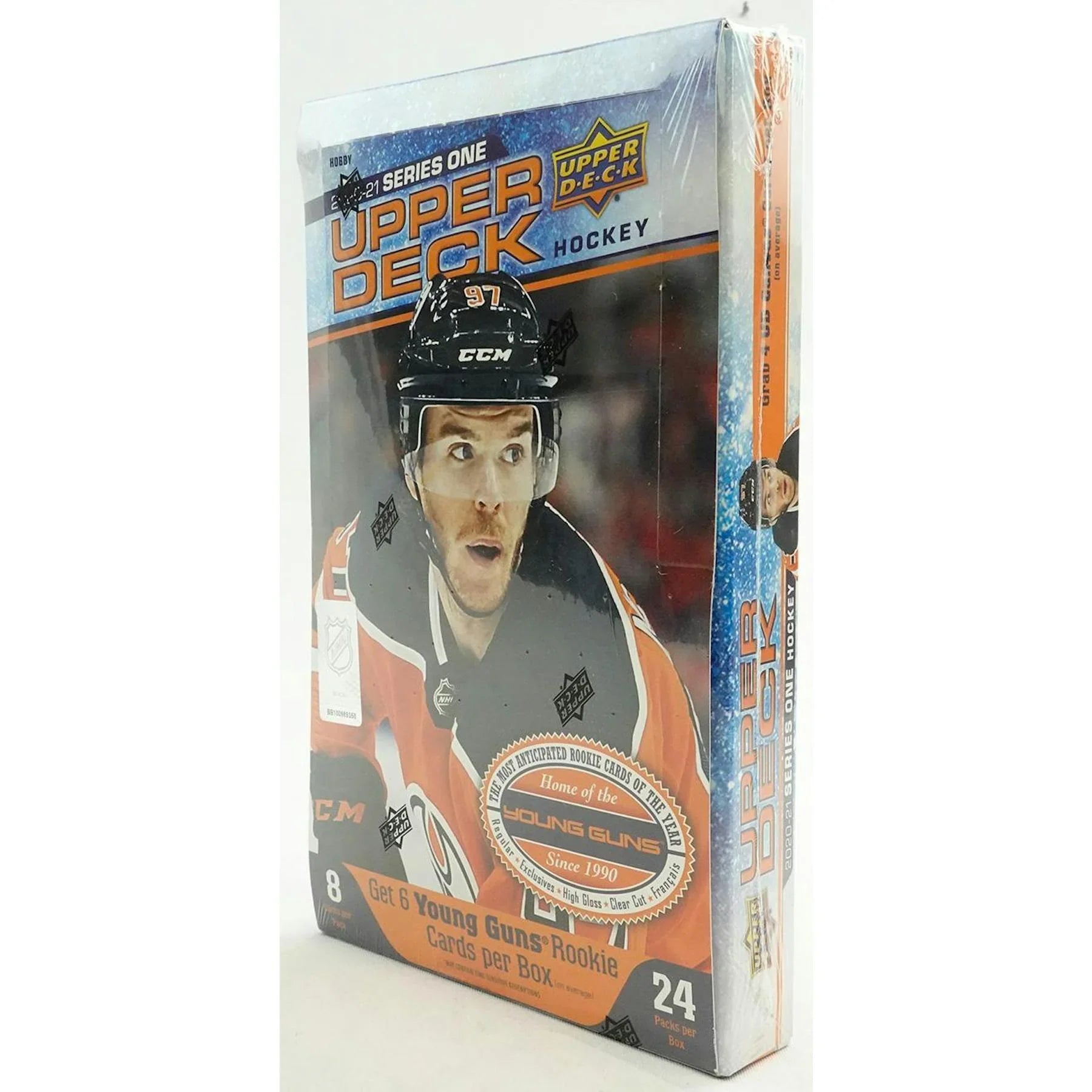 2020 21 Upper Deck Series 1 Hockey Hobby Box (Ships Sealed Only) - D