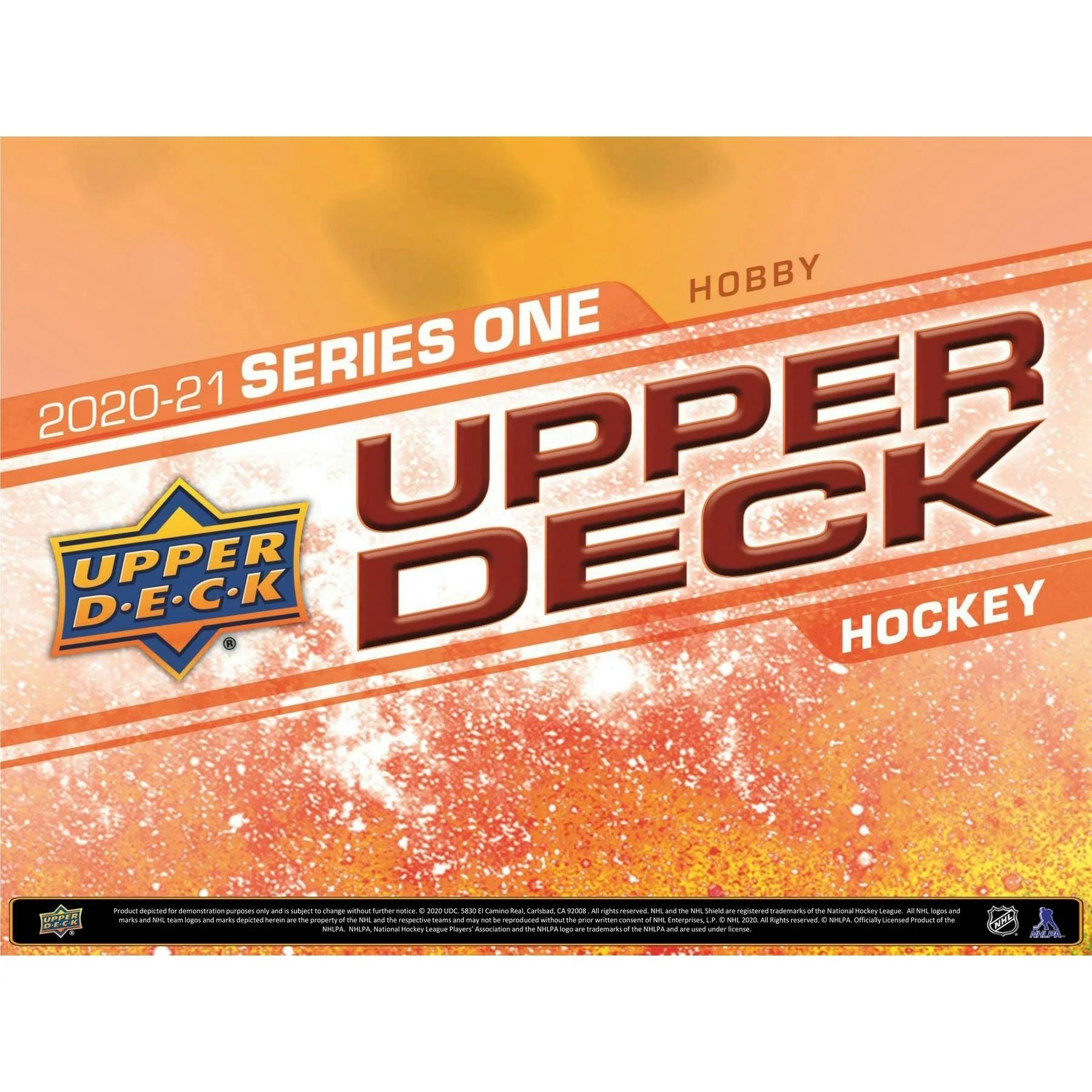 2020 21 Upper Deck Series 1 Hockey Hobby Box (Ships Sealed Only) - D