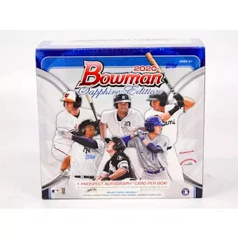 2020 Bowman Sapphire Baseball Hobby Box (Ships Sealed Only)