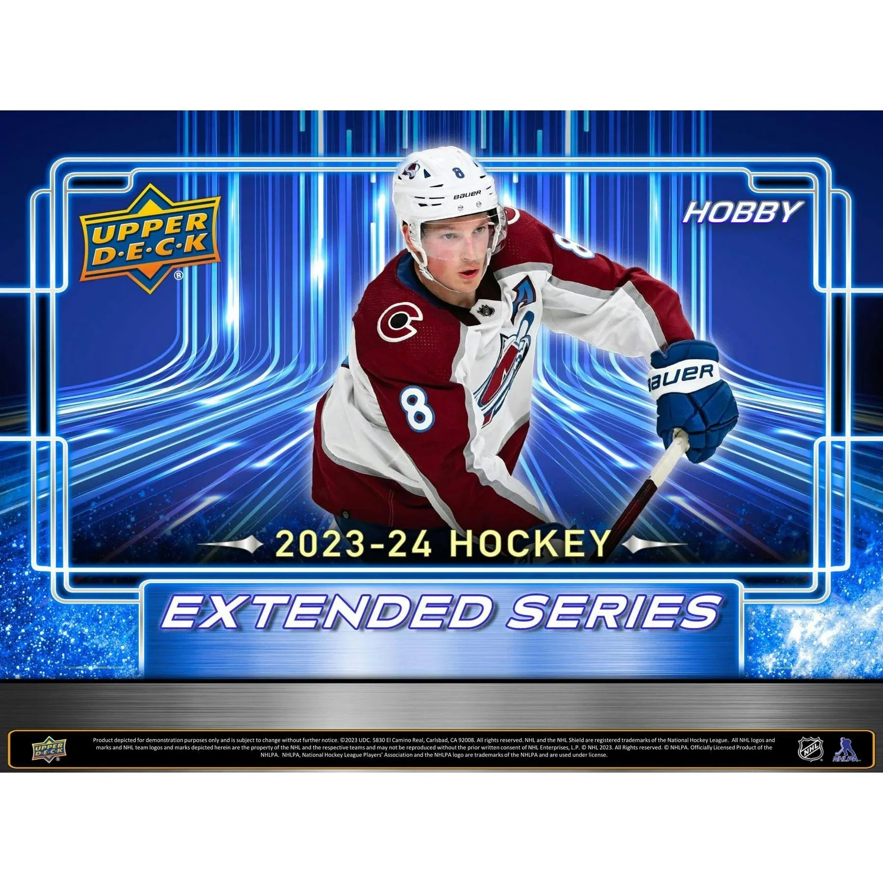 2023 24 Upper Deck Extended Series Hockey Hobby 12 Box Case (Ships Sealed Only)