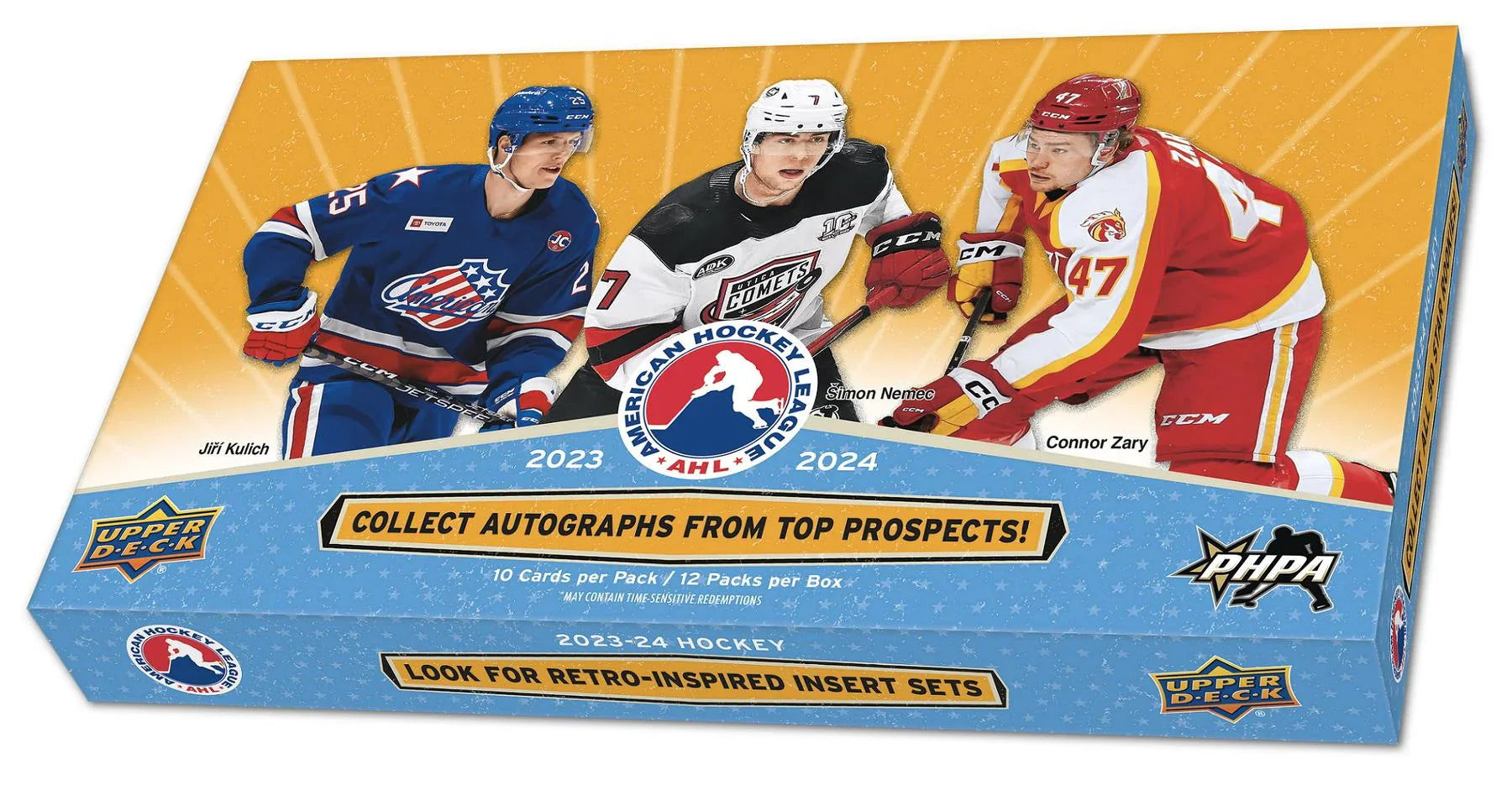 2023 24 Upper Deck AHL Hockey Hobby 24 Box Case (Ships Sealed Only)