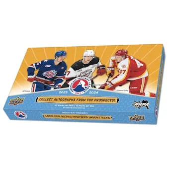 2023 24 Upper Deck AHL Hockey Hobby 24 Box Case (Ships Sealed Only)