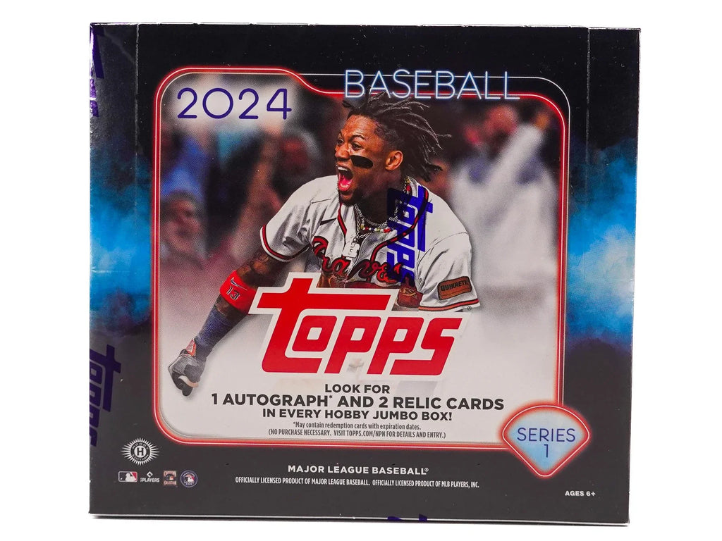 2024 Topps Series 1 Baseball Hobby Jumbo Box (Ships Sealed Only)
