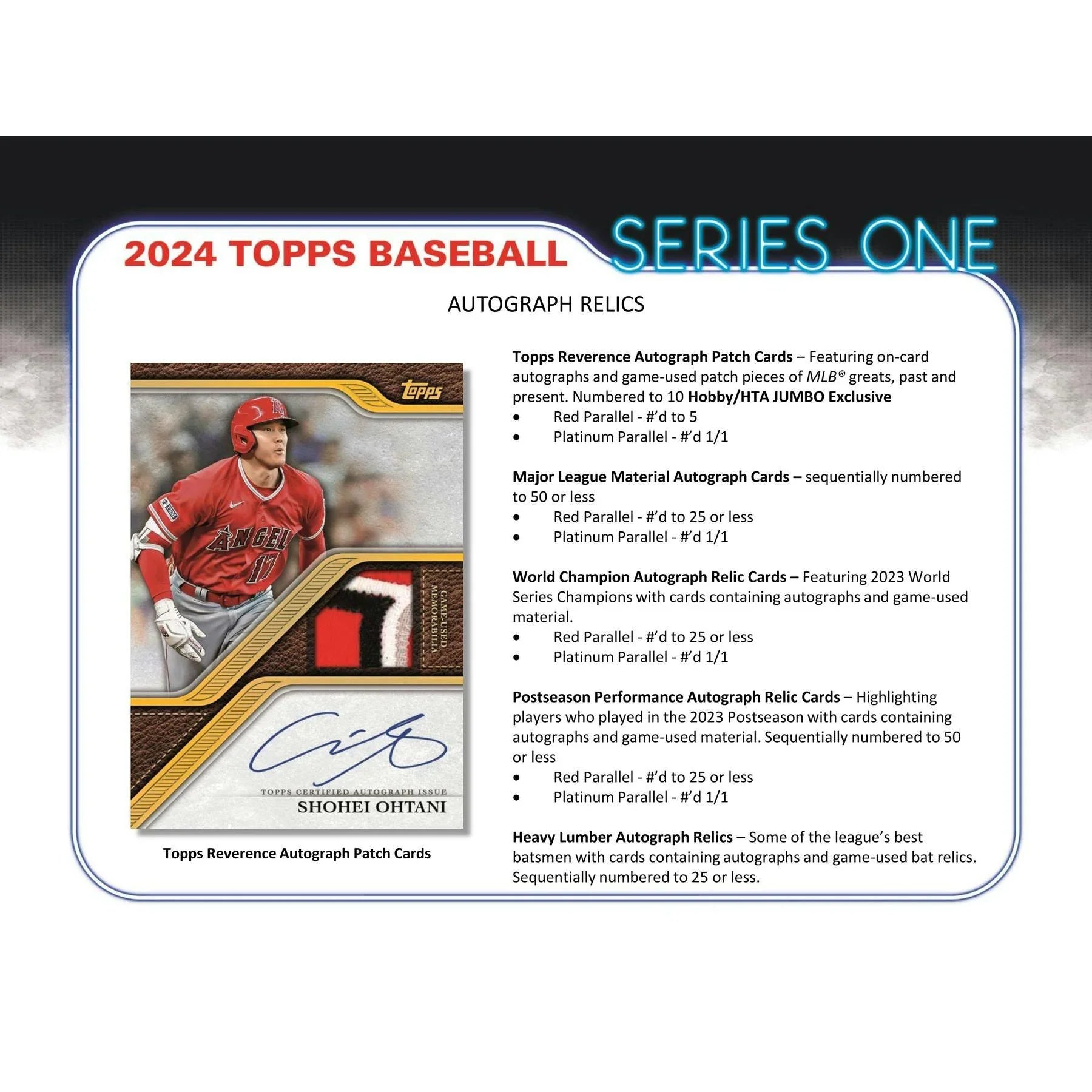 2024 Topps Series 1 Baseball Hobby Jumbo Box (Ships Sealed Only)