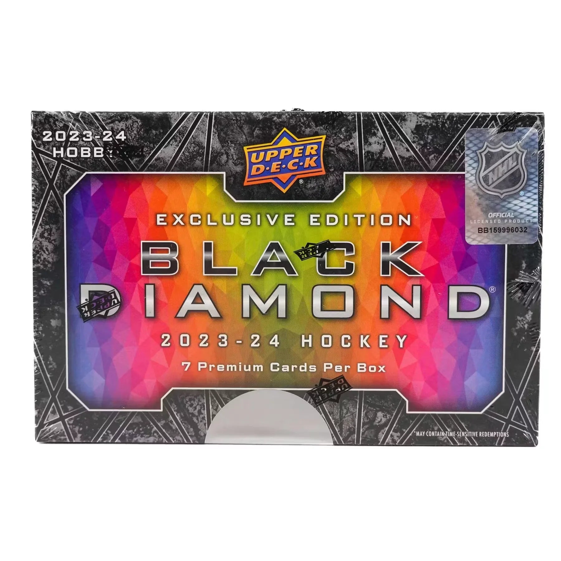 2023 24 Upper Deck Black Diamond Hockey 5 Box Case CDD Exclusive (Ships Sealed Only)