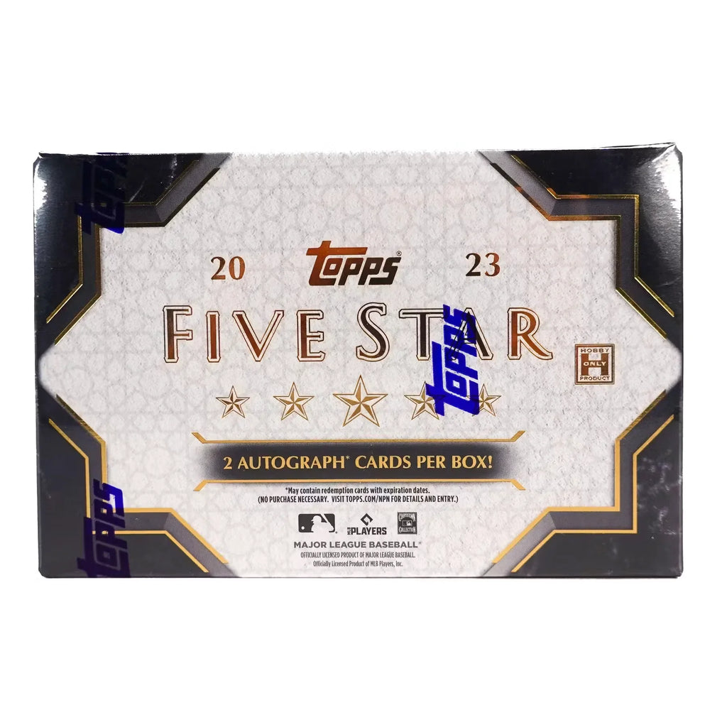 2023 Topps Five Star Baseball Hobby Box (Ships Sealed Only)